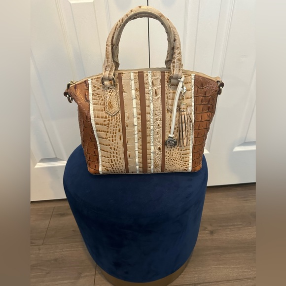 Brahmin Joan Tote Champagne Duxbury - Picture 2 of 13